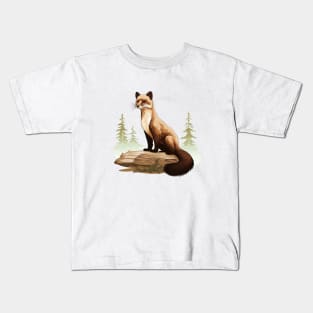 Pine Marten Kids T-Shirt